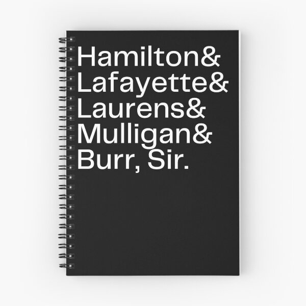 Item preview, Hamilton Lafayette Mulligan Laurens Burr Sir , Musical Gift , Christmas Gift , Musical Gift , Hamilton designed and sold by kenganalashish.