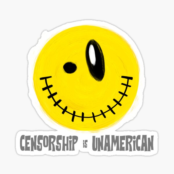 Censorship is Unamerican Sticker