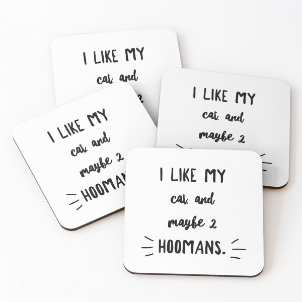 Item preview, I like my cat and 2 hoomans designed and sold by CoffeeandHope.