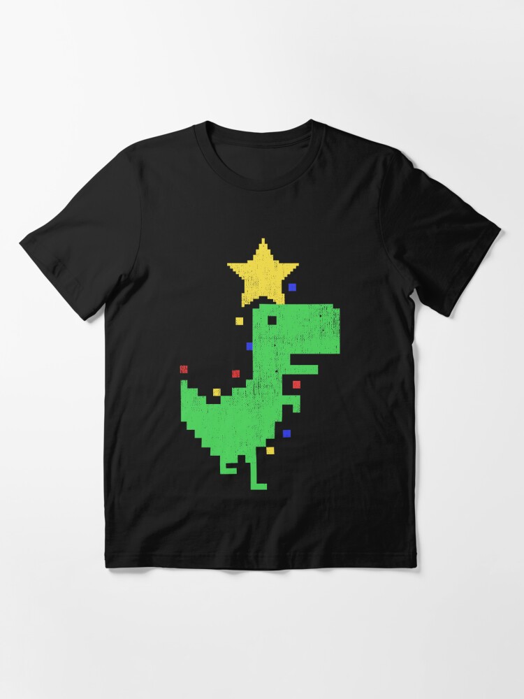 Disover Tree Rex Funny Christmas Dinosaur Color Vintage Essential T-Shirt