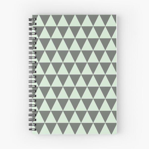 Item preview, Grey and Pastel Green Uroko Traditional Japanese Pattern designed and sold by Heedee Design.