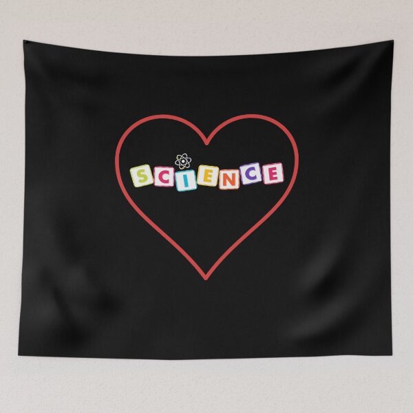 Item preview, Love Science - I Love Science Teacher Girl Boy Gift Physics Chemistry Biology Quantum Physics designed and sold by farhanhafeez.