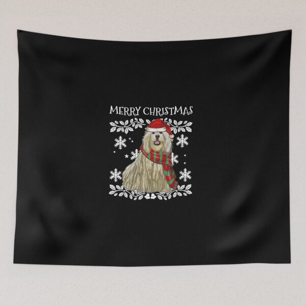 Item preview, Merry Christmas Ornament Komondorok Xmas Santa designed and sold by MyintThan09.