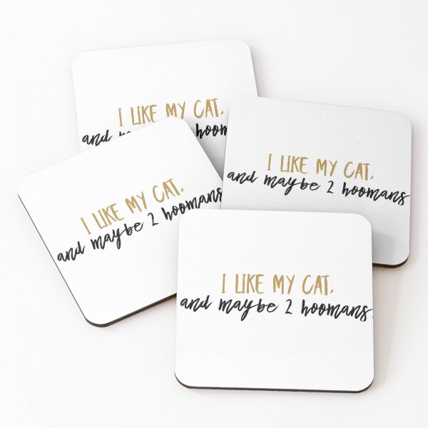 Item preview, I like my cat and 2 hoomans designed and sold by CoffeeandHope.
