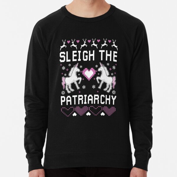 Peachie Speechie Ugly Christmas Sweater Classic Sweatshirt