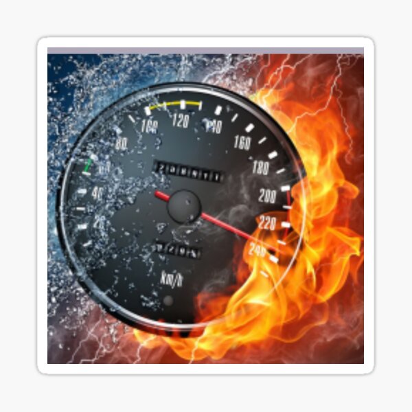 “Speed " Sticker by Khyber-star | Redbubble