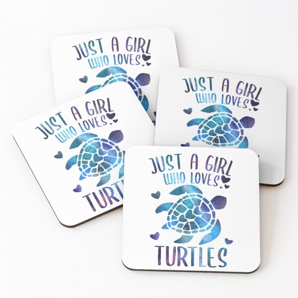 Item preview, Just A Girl Who Loves Turtles designed and sold by csaron92.