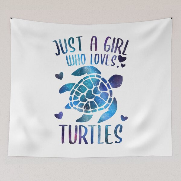 Item preview, Just A Girl Who Loves Turtles designed and sold by csaron92.