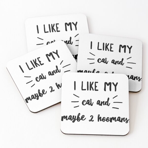 Item preview, I like my cat and 2 hoomans designed and sold by CoffeeandHope.