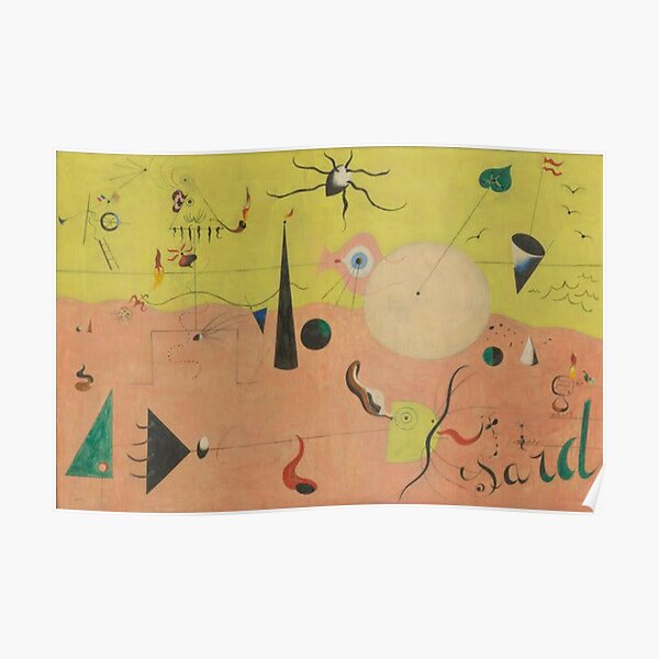 Joan Miro Poster
