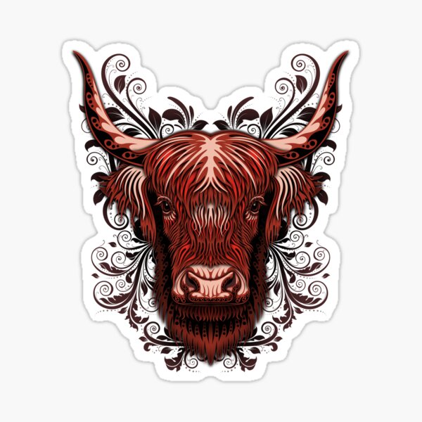 Item preview, Domestic Yak Red designed and sold by HexOne.