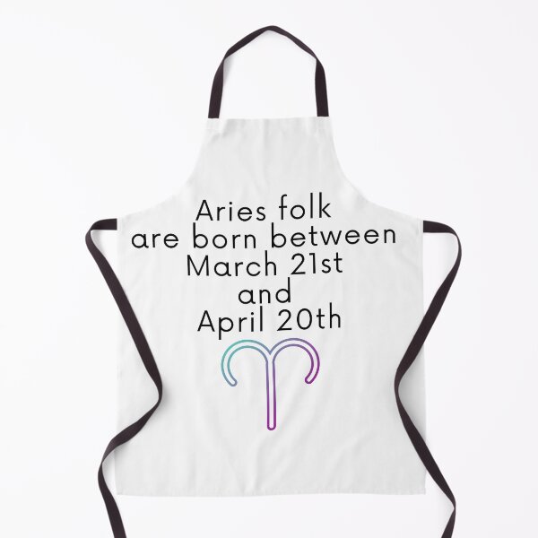 Item preview, A Zodiac Sign Test Aries folk are born between March 21st and April 20th designed and sold by The Full Cart.