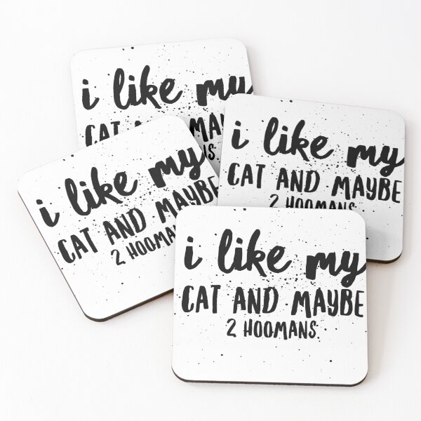 Item preview, I like my cat and 2 hoomans designed and sold by CoffeeandHope.
