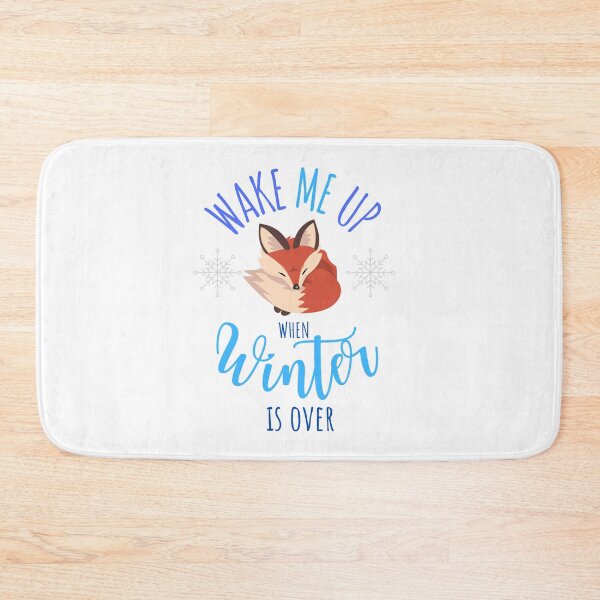 Item preview, WAKE ME UP WHEN WINTER IS OVER TSHIRT AND MERCH designed and sold by JaylaStarr.