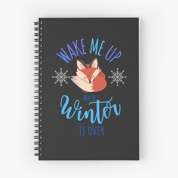 Item preview, WAKE ME UP WHEN WINTER IS OVER TSHIRT AND MERCH designed and sold by JaylaStarr.