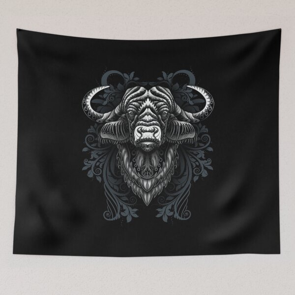 Item preview, African Buffalo Grey designed and sold by HexOne.