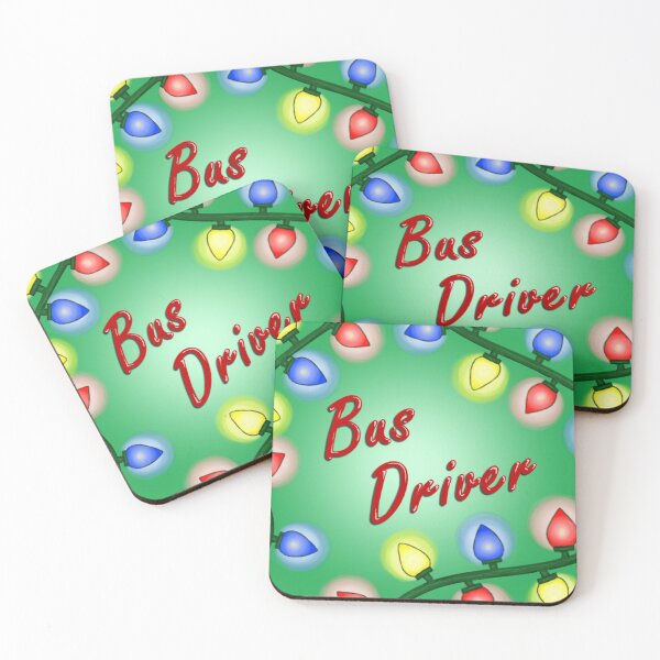 Item preview, Christmas Bus Driver designed and sold by chromaticlux.