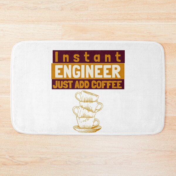 Item preview, Instant Engineer Just Add Coffee designed and sold by Veewell.