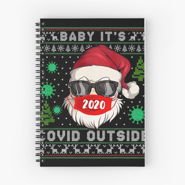 Item preview, Baby It s C o v i d Outside Santa Ugly Christmas Sweater designed and sold by cadmanBoythorpe.
