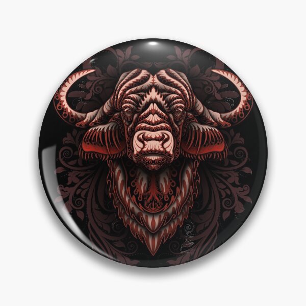 Item preview, African Buffalo Red designed and sold by HexOne.