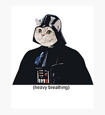 Heavy Breathing Photographic Print