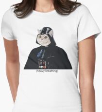 Heavy Breathing Women's Fitted T-Shirt