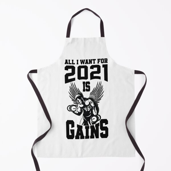 Item preview, All I Want For 2021 is Gains designed and sold by YAHIA-14.