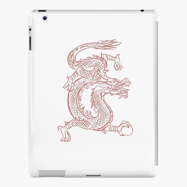 Poster, poster, drawing | Red Dragon iPad Snap Case