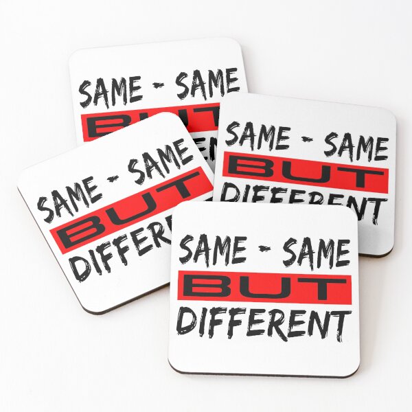 Item preview, Same But Different Red Black designed and sold by Noverda Nawarizka Prabowo.