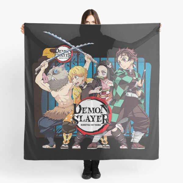 Kimetsu No Yaiba Scarves Redbubble