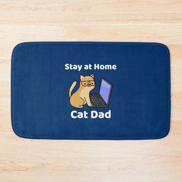 Item preview, Stay at home cat dad designed and sold by Vanissa Berg.