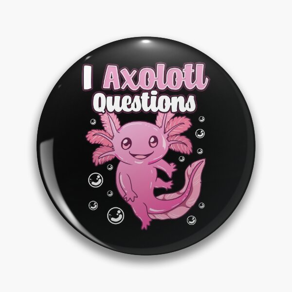 Item preview, Cute & Funny I Axolotl Questions Pun Walking Fish designed and sold by perfectpresents.