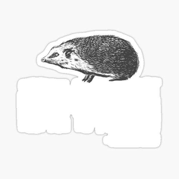 Item preview, haiku hedgehog haiku jokes Japanese poetry poet designed and sold by Nessshirts.