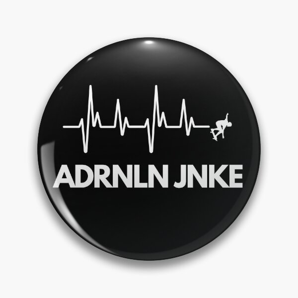Artikelvorschau, ADRNLN JNKE (Adrenalin Junkie) - Skater Design entworfen und verkauft von rgraphix.