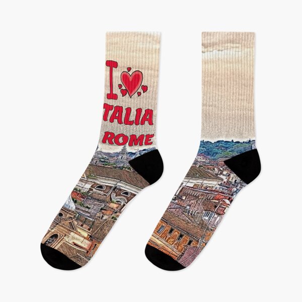Aperçu de l'œuvre J'AIME ITALIE, Rome créée et vendue par REALDesign-Shop.