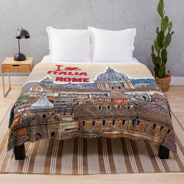 Aperçu de l'œuvre J'AIME ITALIE, Rome créée et vendue par REALDesign-Shop.