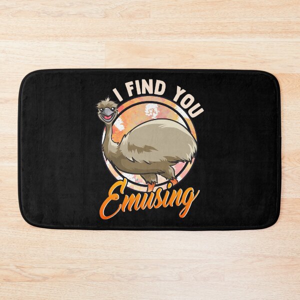 Item preview, Cute & Funny I Find You Emusing Amusing Emu Pun designed and sold by perfectpresents.