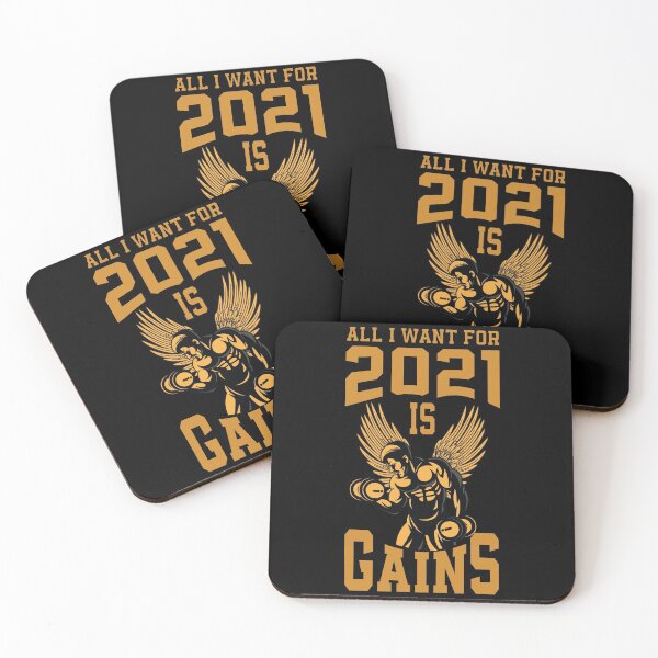 Item preview,  All I Want For 2021 is Gains designed and sold by YAHIA-14.