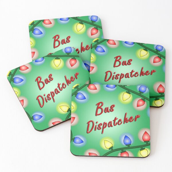 Item preview, Christmas Bus Dispatcher designed and sold by chromaticlux.