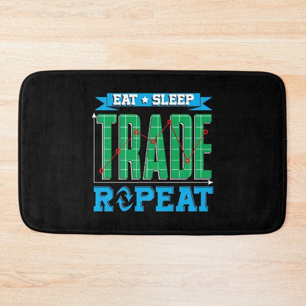 Item preview, Investing Eat Sleep Trade Repeat Funny Daytrading designed and sold by perfectpresents.
