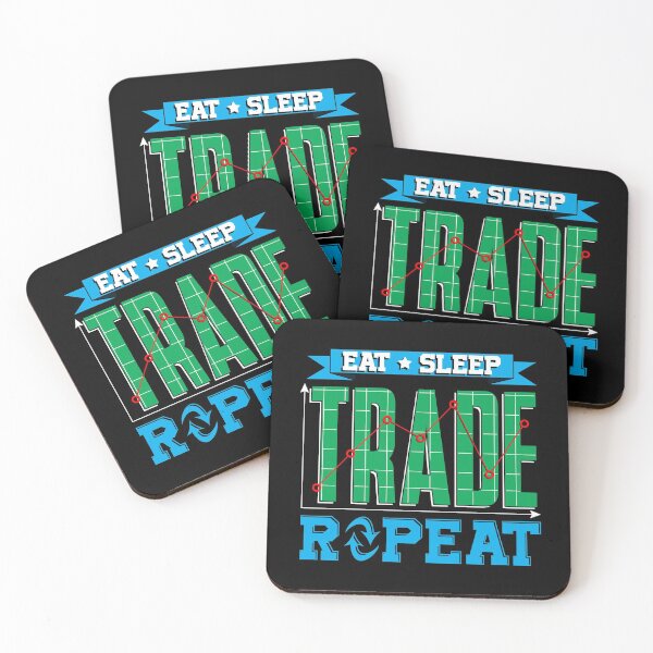 Item preview, Investing Eat Sleep Trade Repeat Funny Daytrading designed and sold by perfectpresents.