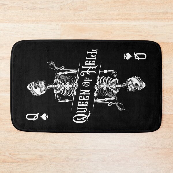 Item preview, Queen Of Hell Dead Skull Feminist Goth Playing Card designed and sold by GrandeDuc.