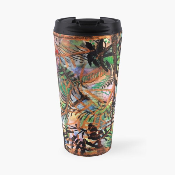 Ines Villalobos - Jungle Scene Travel Mug