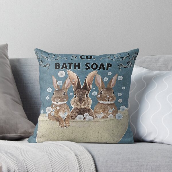 Aperçu de l'œuvre Savon de bain Bunny 19 Établi 59 Lavez-vous les mains créée et vendue par SeanRichar.