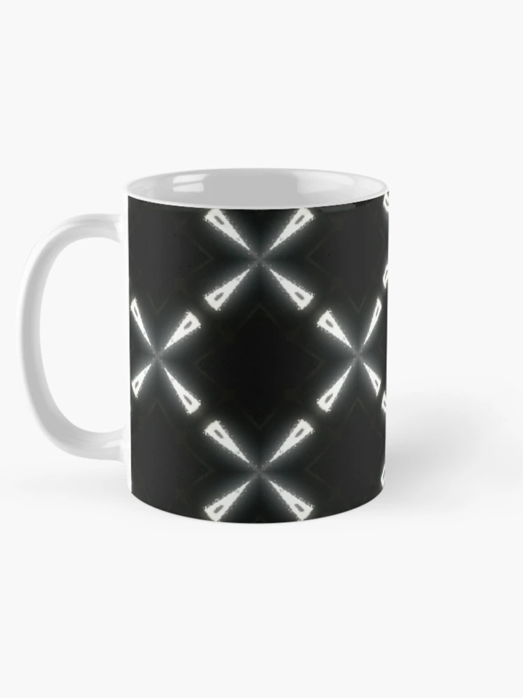 Thumbnail 5 of 6, Coffee Mug, geometric Net Pattern designed and sold by PrimeScripts.