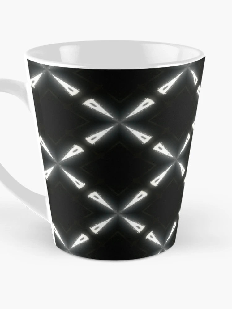 Thumbnail 3 of 4, Coffee Mug, geometric Net Pattern designed and sold by PrimeScripts.