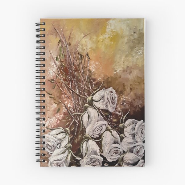 Aperçu de l'œuvre Roses blanches sèches créée et vendue par MaryKala.