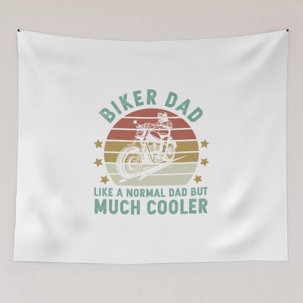 Item preview, Biker dad, like a normal dad but much cooler designed and sold by chetme.