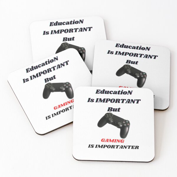 Item preview, Education Is Important But Gaming Is Importanter designed and sold by Gmaish.
