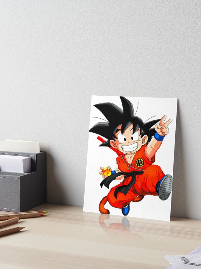 Son Goku Child | Art Board Print